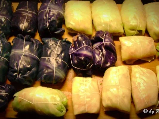 Hackfleisch: Karo´s bunte Krautpäckchen - Rezept - Bild Nr. 5