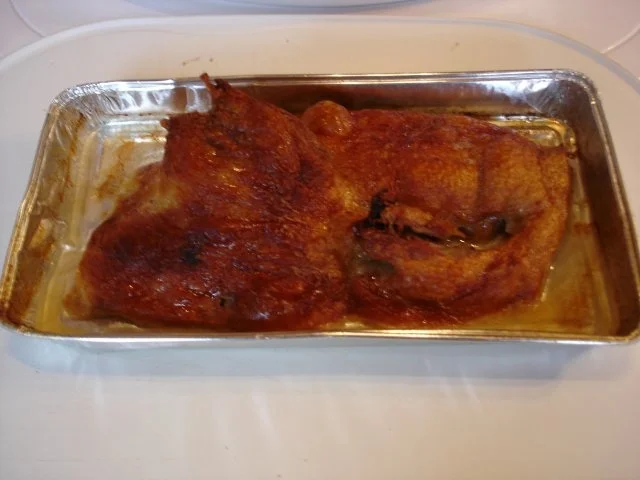 Rezept: Chinesische Knusperente auf Gemüsebett mit Erdnuss-Sauce und Reis Bild Nr. 15 Chinesische Knusperente auf Gemüsebett mit Erdnuss-Sauce und Reis - Rezept - Bild Nr. 15