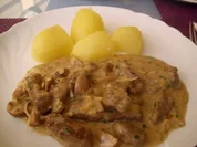 Rezept: Rinderleber geschnetzelt Rinderleber geschnetzelt - Rezept