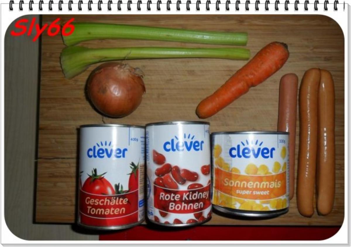Eintopf:Bohnen-Mais-Gemüseeintopf - Rezept - Bild Nr. 2