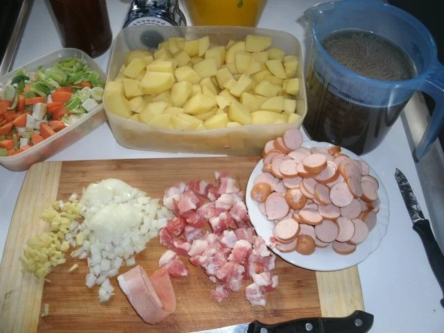 Rezept: Kartoffelsuppe Bild Nr. 2 Kartoffelsuppe - Rezept - Bild Nr. 2