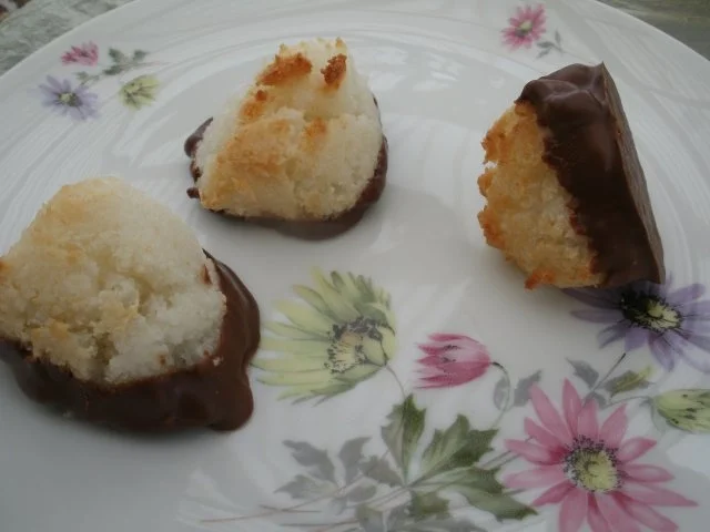 Rezept: Kokosmakronen vegan Kokosmakronen vegan - Rezept