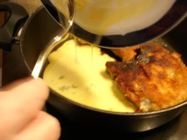 Rezept: Kotelett mit Möhrenblüten und Kartoffelbrei Bild Nr. 12 Kotelett mit Möhrenblüten und Kartoffelbrei - Rezept - Bild Nr. 12