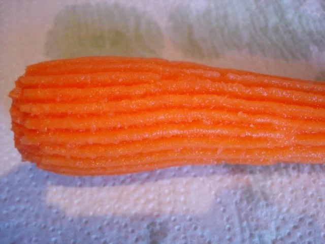 Rezept: Kotelett mit Möhrenblüten und Kartoffelbrei Bild Nr. 4 Kotelett mit Möhrenblüten und Kartoffelbrei - Rezept - Bild Nr. 4