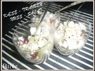 BiNe` S KÆSE - TRAUBEN - NUSS - SALAT - Rezept