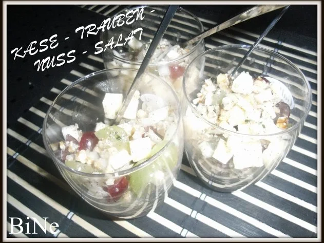 BiNe` S KÆSE - TRAUBEN - NUSS - SALAT - Rezept - Bild Nr. 5