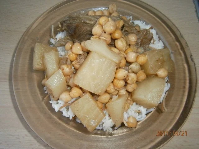 Kichererbsen Eintopf mit Futterrüben und Rindfleisch - Rezept - Bild Nr. 4