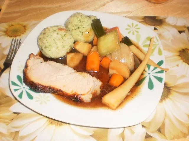 Rezept: Bierbraten vom Blech Bierbraten vom Blech - Rezept