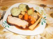 Bierbraten vom Blech - Rezept