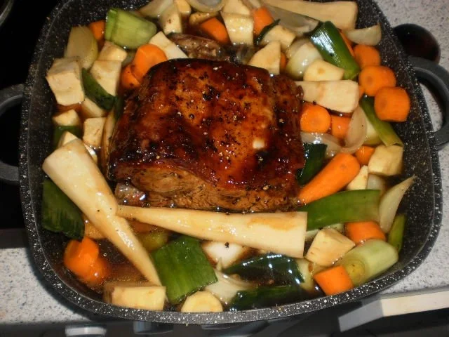 Rezept: Bierbraten vom Blech Bild Nr. 22 Bierbraten vom Blech - Rezept - Bild Nr. 22