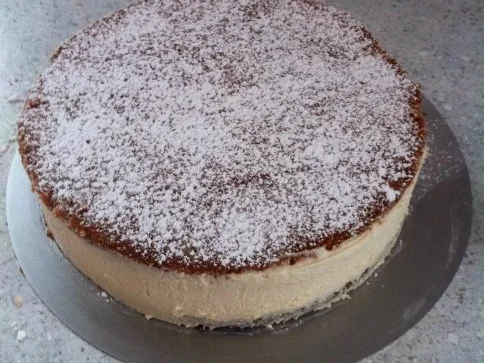 Ludwig's Käsesahnetorte mit Pfirsichen - Rezept