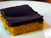 Kürbiskuchen mit Schokoladen-Guss - Rezept