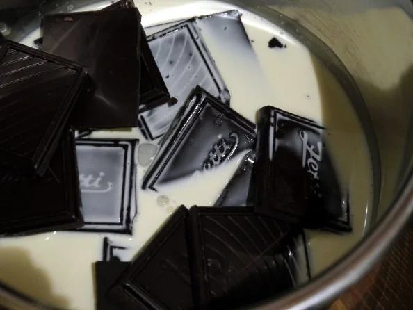 Kürbiskuchen mit Schokoladen-Guss - Rezept - Bild Nr. 6