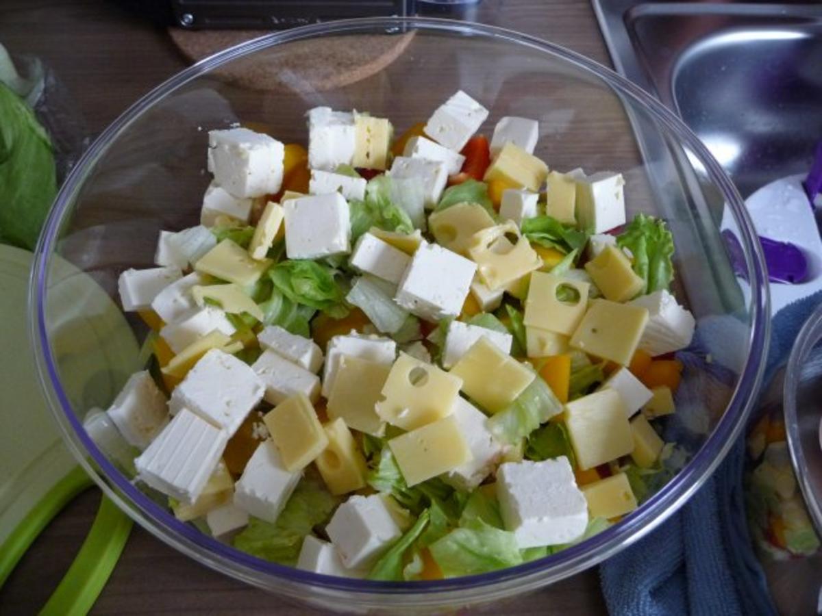 Salat : Gemischten  Hirtensalat - Rezept - Bild Nr. 12