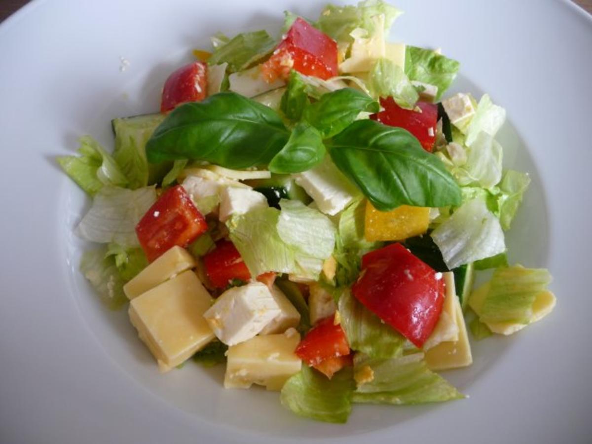 Salat : Gemischten  Hirtensalat - Rezept - Bild Nr. 2