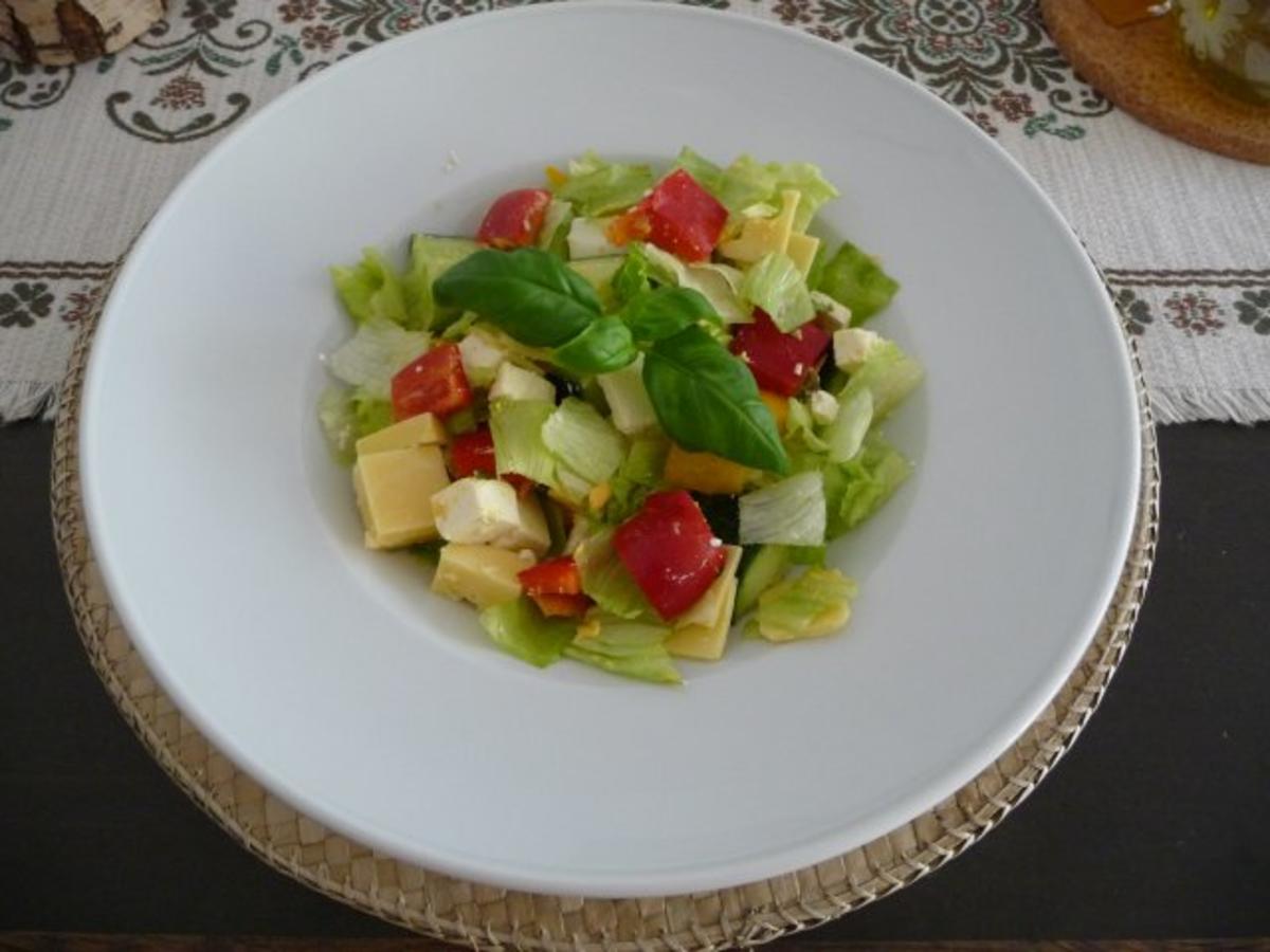 Salat : Gemischten  Hirtensalat - Rezept - Bild Nr. 20