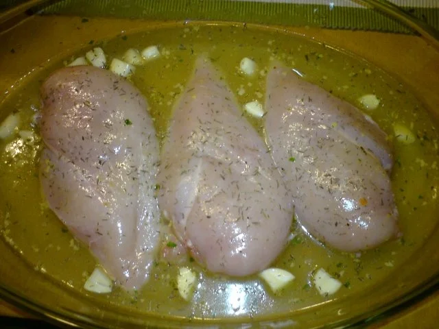 Zitronen-Knoblauch-Hühnchen - Rezept - Bild Nr. 4