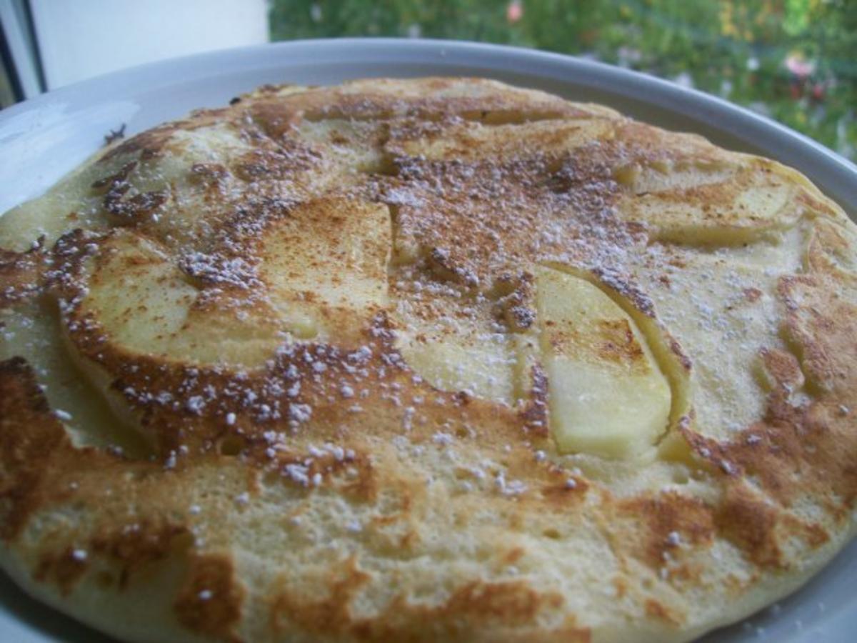 Apfel Pfannekuchen - Rezept