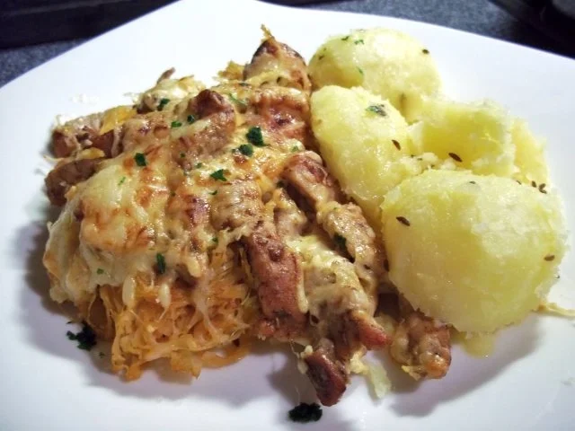 Rezept: Gyros-Kraut-Auflauf Bild Nr. 3 Gyros-Kraut-Auflauf - Rezept - Bild Nr. 3