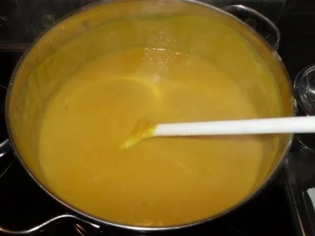 Rezept: Kürbiscremesuppe Bild Nr. 3 Kürbiscremesuppe - Rezept - Bild Nr. 3