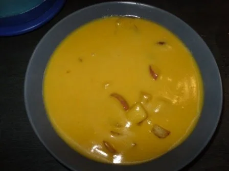 Rezept: Kürbiscremesuppe Bild Nr. 5 Kürbiscremesuppe - Rezept - Bild Nr. 5