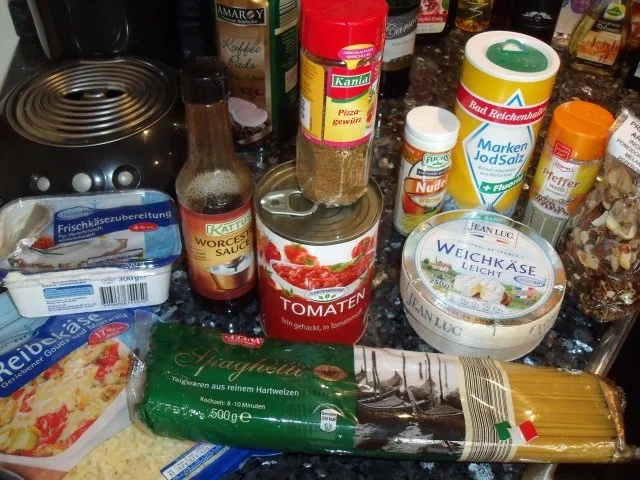 Rezept: Pasta mit Camembert-Tomaten-Sauce im Ofen gebacken Bild Nr. 3 Pasta mit Camembert-Tomaten-Sauce im Ofen gebacken - Rezept - Bild Nr. 3