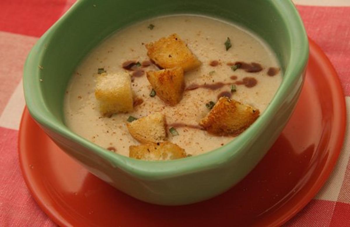 Blumenkohlsuppe - wie bei Mutti - Rezept