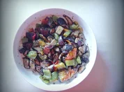 Caponata di Melanzane e Peperoni - Rezept