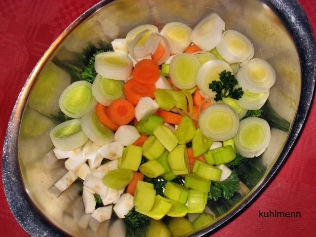 Rindfleisch/Zwiebel-Suppe - Rezept - Bild Nr. 5