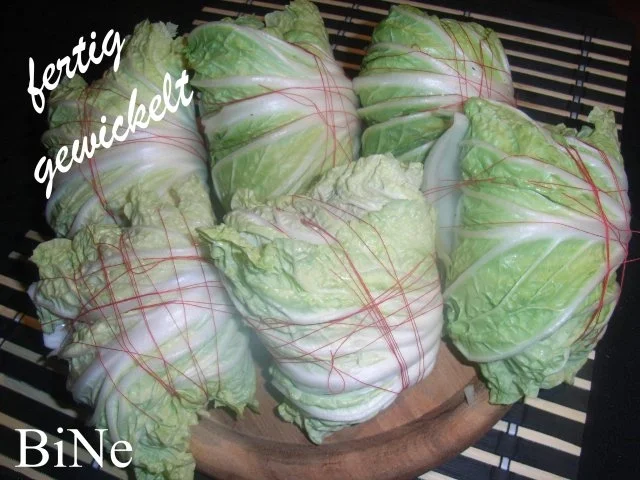 BiNe` S CHINAKOHL - ROULADEN - Rezept - Bild Nr. 4