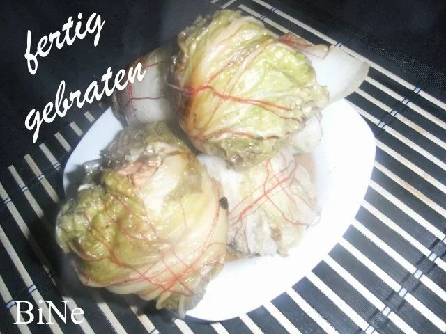 BiNe` S CHINAKOHL - ROULADEN - Rezept - Bild Nr. 5