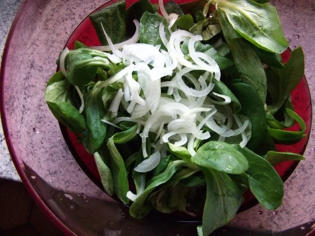 Feldsalat mit Paprika Dieter´s Art - Rezept - Bild Nr. 3