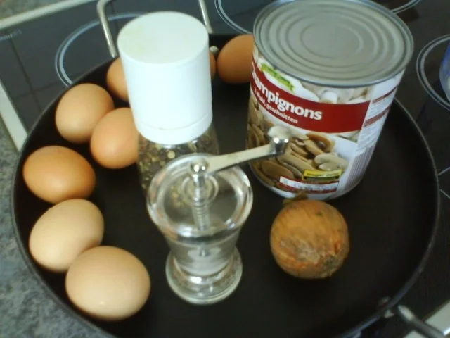 Rezept: Champignonomlette Bild Nr. 2 Champignonomlette - Rezept - Bild Nr. 2