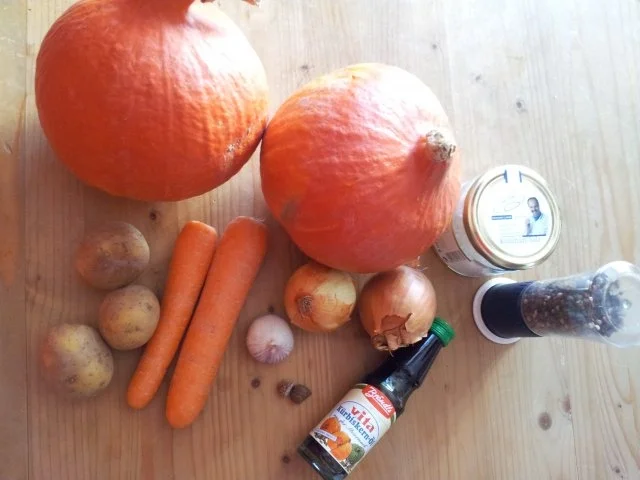 Kürbissuppe mit Ingwer und Sahnemeerettich - Rezept - Bild Nr. 2