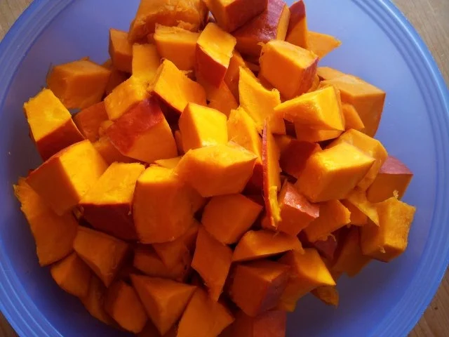 Kürbissuppe mit Ingwer und Sahnemeerettich - Rezept - Bild Nr. 3