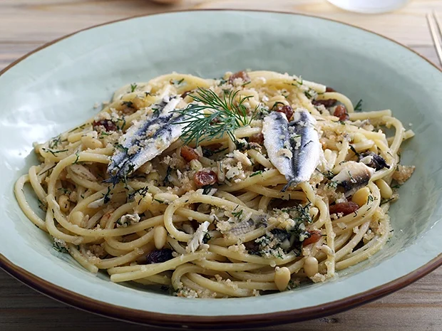 Rezept: Pasta mit Sardinen, das sizilianische Nationalgericht Bild Nr. 2 Pasta mit Sardinen, das sizilianische Nationalgericht - Rezept - Bild Nr. 2