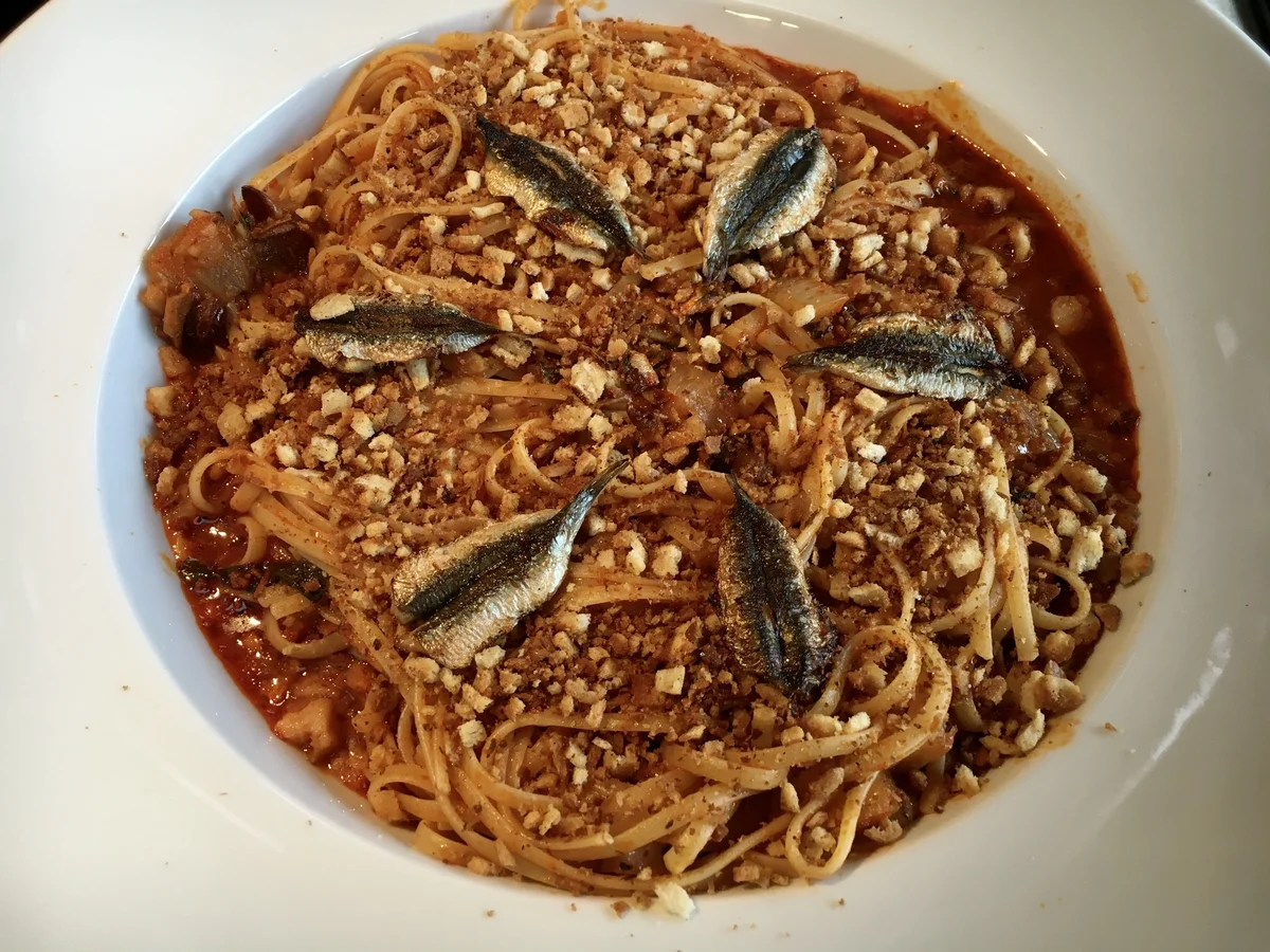 Rezept: Pasta mit Sardinen, das sizilianische Nationalgericht Bild Nr. 3 Pasta mit Sardinen, das sizilianische Nationalgericht - Rezept - Bild Nr. 3