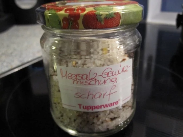 Gewürze: Meersalz-Gewürzmischung, scharf - Rezept