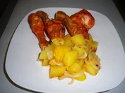 Rezept: Hรคhnchen - Unterschenkel aus dem Folienschlauch Hรคhnchen - Unterschenkel aus dem Folienschlauch - Rezept