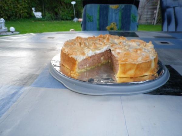 Quark Marzipan Schoko Kuchen Rezept Kochbar De