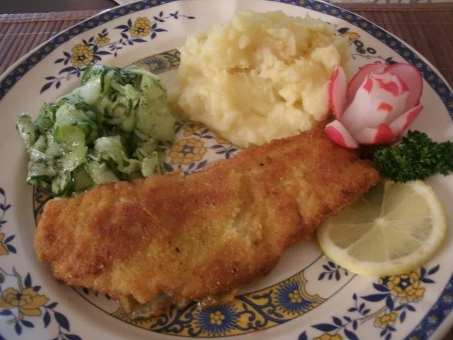 Rezept: Seelachsfilet in Zitronen-Ingwerpanade Seelachsfilet in Zitronen-Ingwerpanade - Rezept