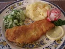 Seelachsfilet in Zitronen-Ingwerpanade - Rezept