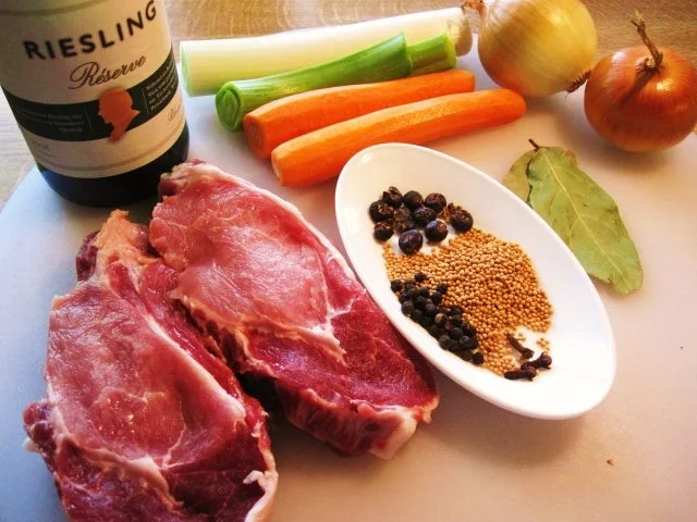 Tresterfleisch ... - Rezept