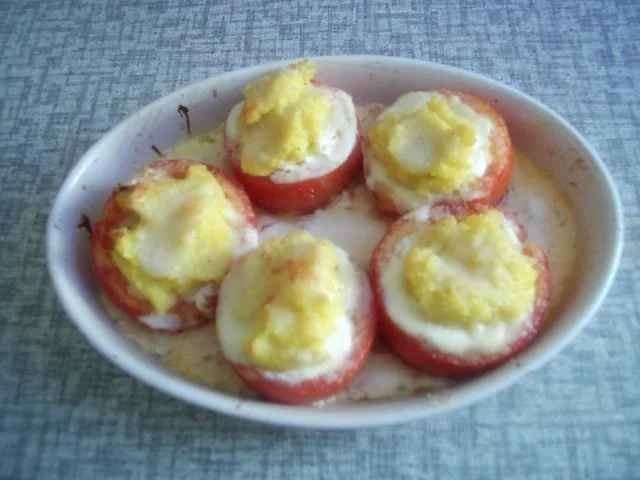 Polenta-Tomaten - Rezept