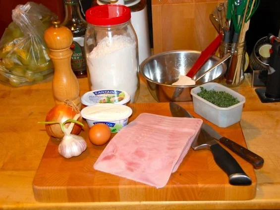 SCHINKEN - GIPFEL  (Schwere Version) - Rezept