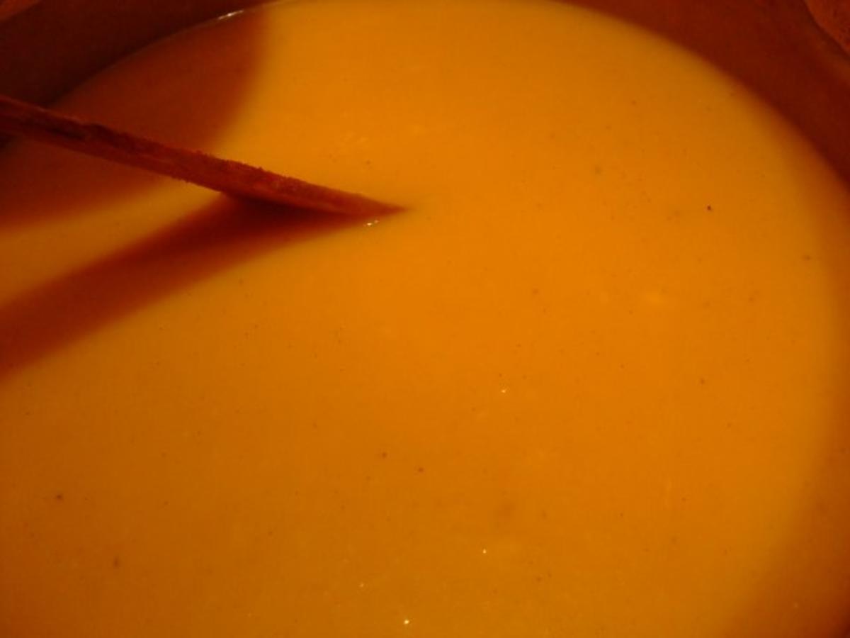 Kürbis-Kartoffel-Suppe mit Vanille, Ingwer und Orange - Rezept - Bild Nr. 5