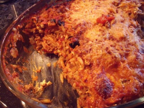 Griechischer Kritharaki Hack Auflauf - einfach - von Sri_Devi