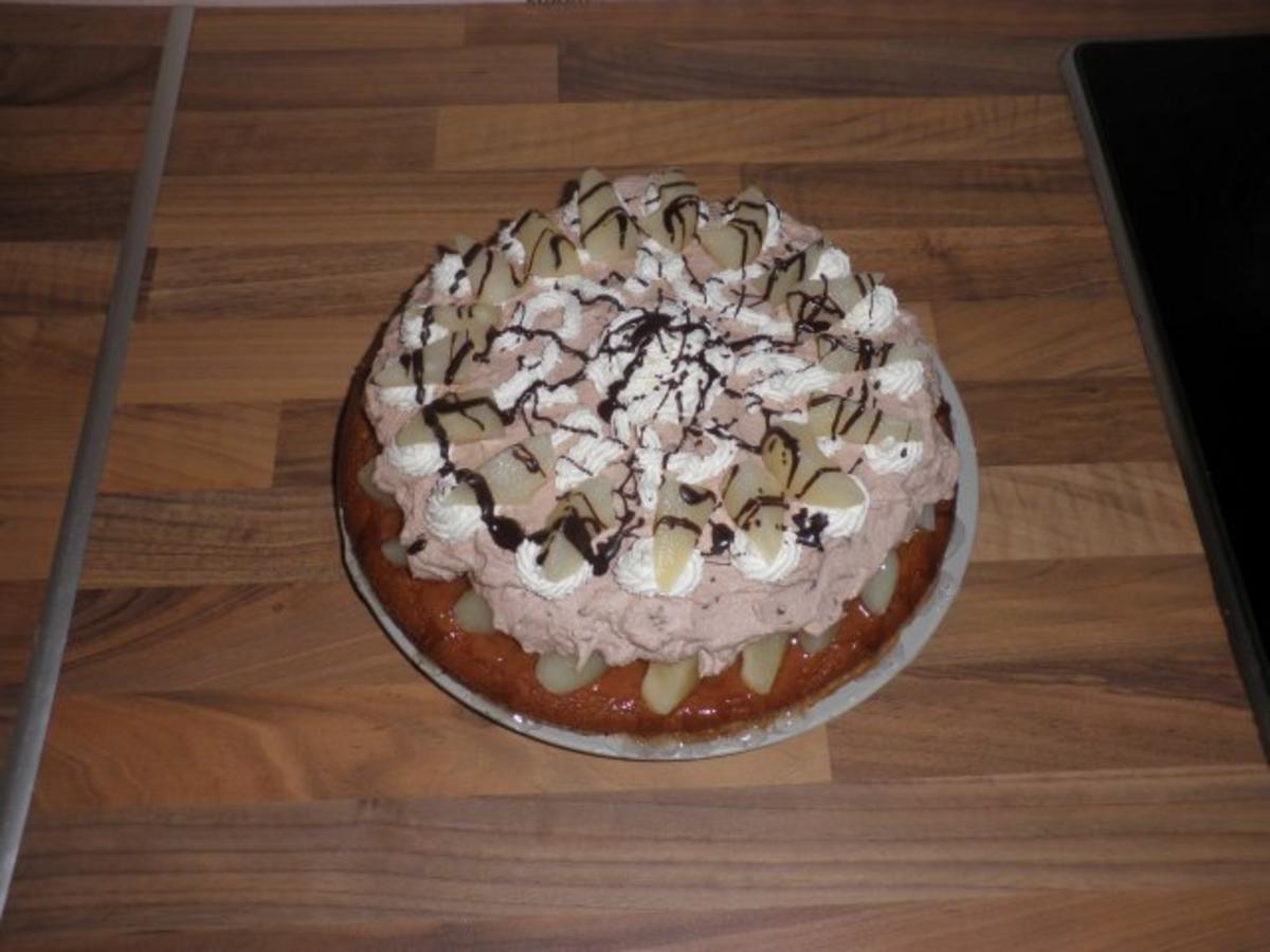 Birnen-Schoko-Torte - Rezept mit Bild - kochbar.de