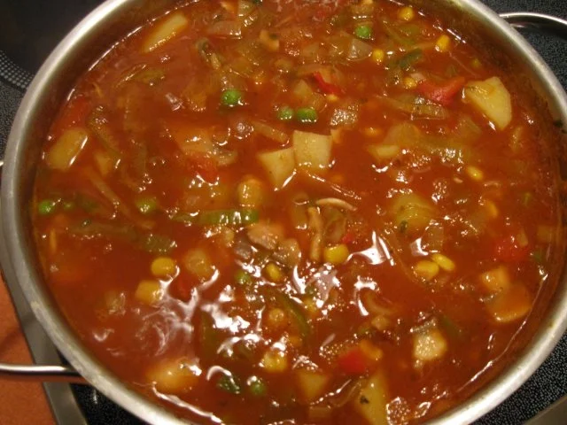 Rezept: Kartoffelgulasch Bild Nr. 2 Kartoffelgulasch - Rezept - Bild Nr. 2