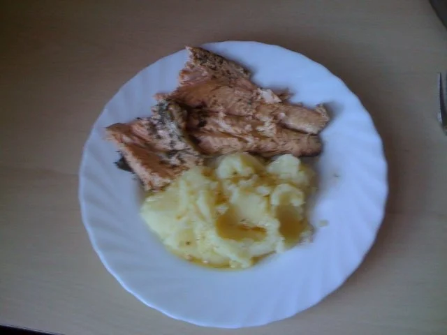 Rezept: Leo´s Wildlachs im Bratschlauch Leo´s Wildlachs im Bratschlauch - Rezept